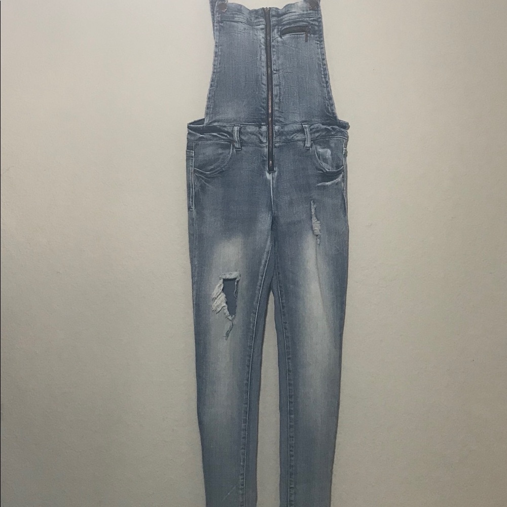 Tinseltown Denim Couture Overalls